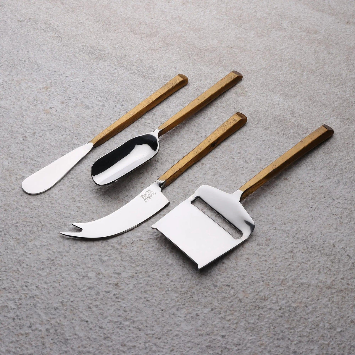 PLATEAU CHEESE TOOLS 4 PC. SET - INOX Artisans