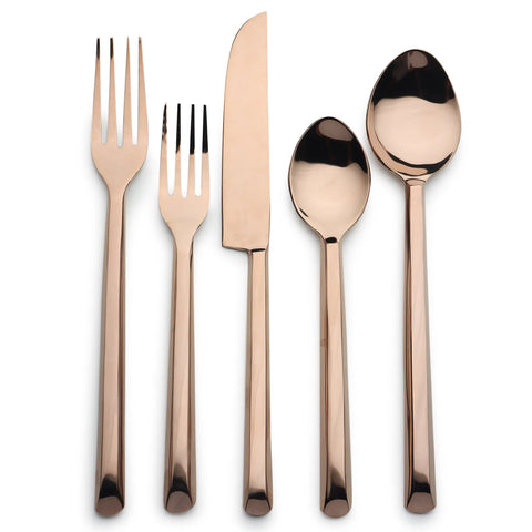 Plateau Flatware, 5-Pc. Place Setting - INOX Artisans