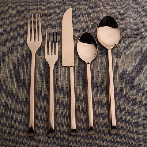 Plateau Flatware, 5-Pc. Place Setting - INOX Artisans