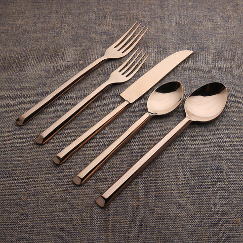 Plateau Flatware, 5-Pc. Place Setting - INOX Artisans