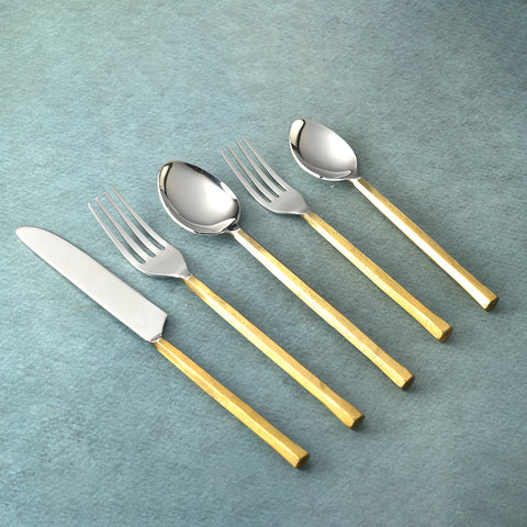Snowflake Flatware, 5- Pc. Place Setting