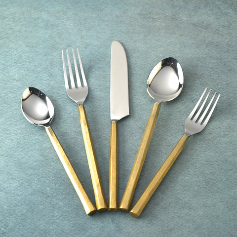 Snowflake Flatware, 5- Pc. Place Setting