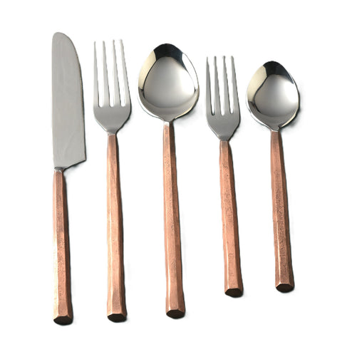 Snowflake Flatware, 5- Pc. Place Setting