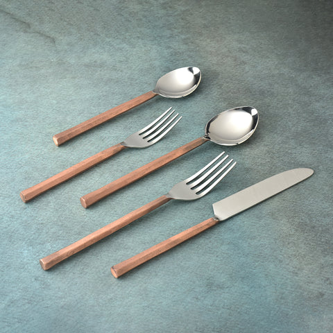 Snowflake Flatware, 5- Pc. Place Setting