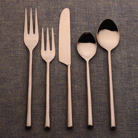 Sundance PVD 5 Pc. Flatware Set