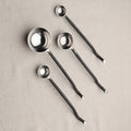 Twig Black Measuring Spoons Set - INOX Artisans