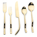 Twig Cinnamon Bronze PVD 5 Pc. Flatware Set - INOX Artisans