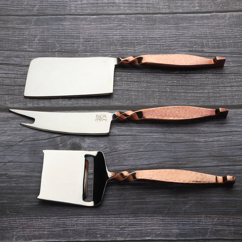 TWISTED URBAN CHEESE KNIFE 3 PC. SET