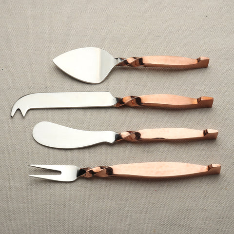 TWISTED URBAN CHEESE KNIFE 4 PC. SET