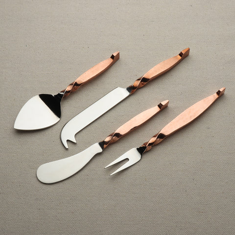 TWISTED URBAN CHEESE KNIFE 4 PC. SET