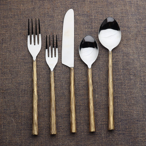 Vinear Flatware, 5- Pc. Place Setting - INOX Artisans