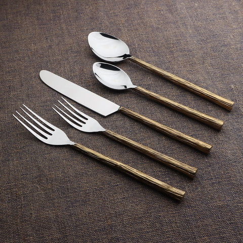 Vinear Flatware, 5- Pc. Place Setting - INOX Artisans