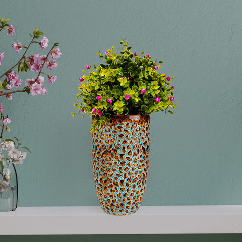 Amelie Dappled Long Vase