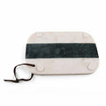 Brandy Green & White Marble Cheese Board