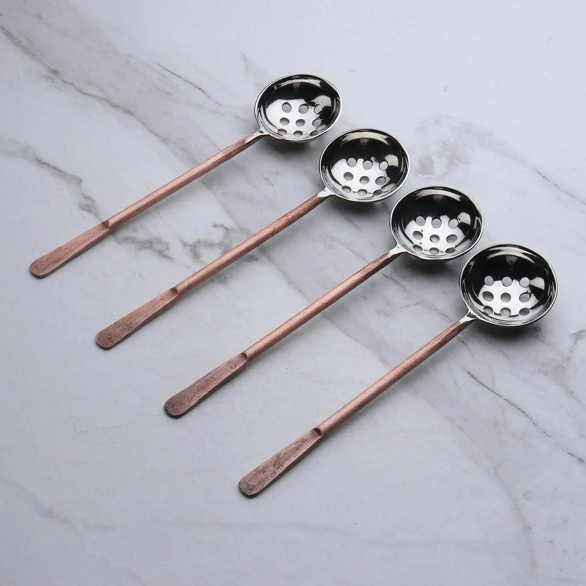 Celia Olive Spoons 4 Pc. Set | Inox Artisans
