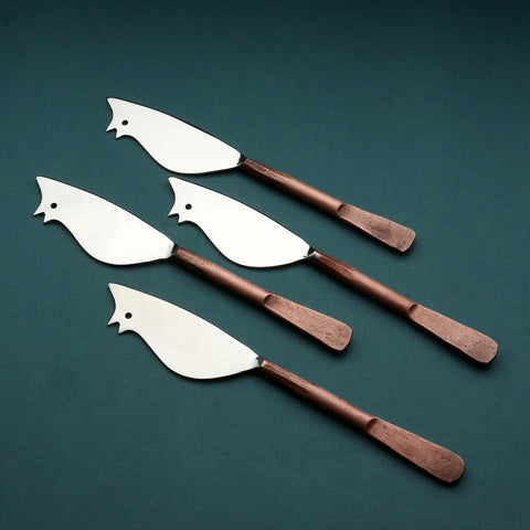 Celia Ratoncito Cheese Knife 4 Pc. Set