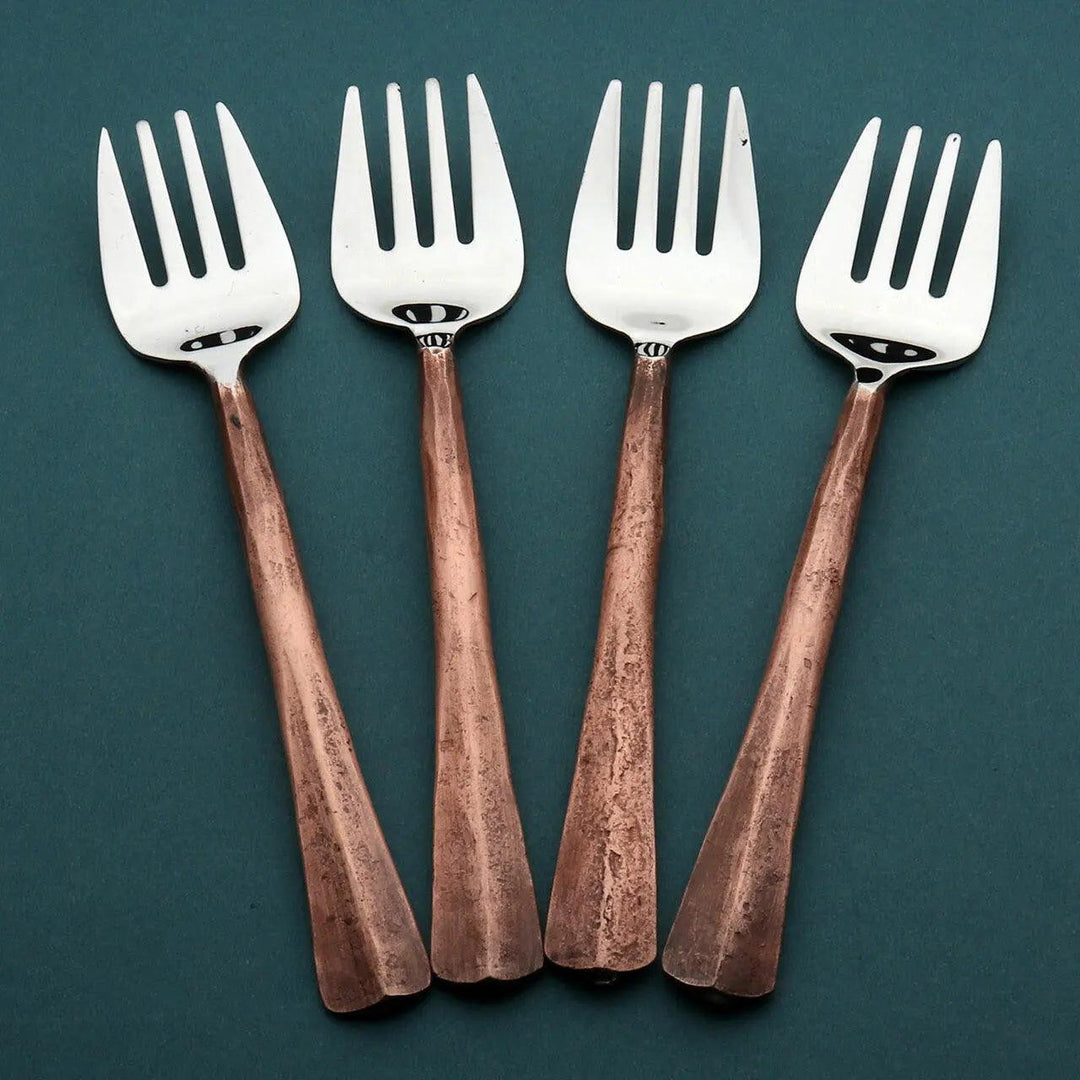 Line Table Fork Copper Ridge Sardine Table Forks 4 Pc. Set