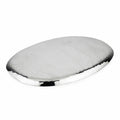 Full Polished Stainless Steel 18"X11" Oval Service Tray