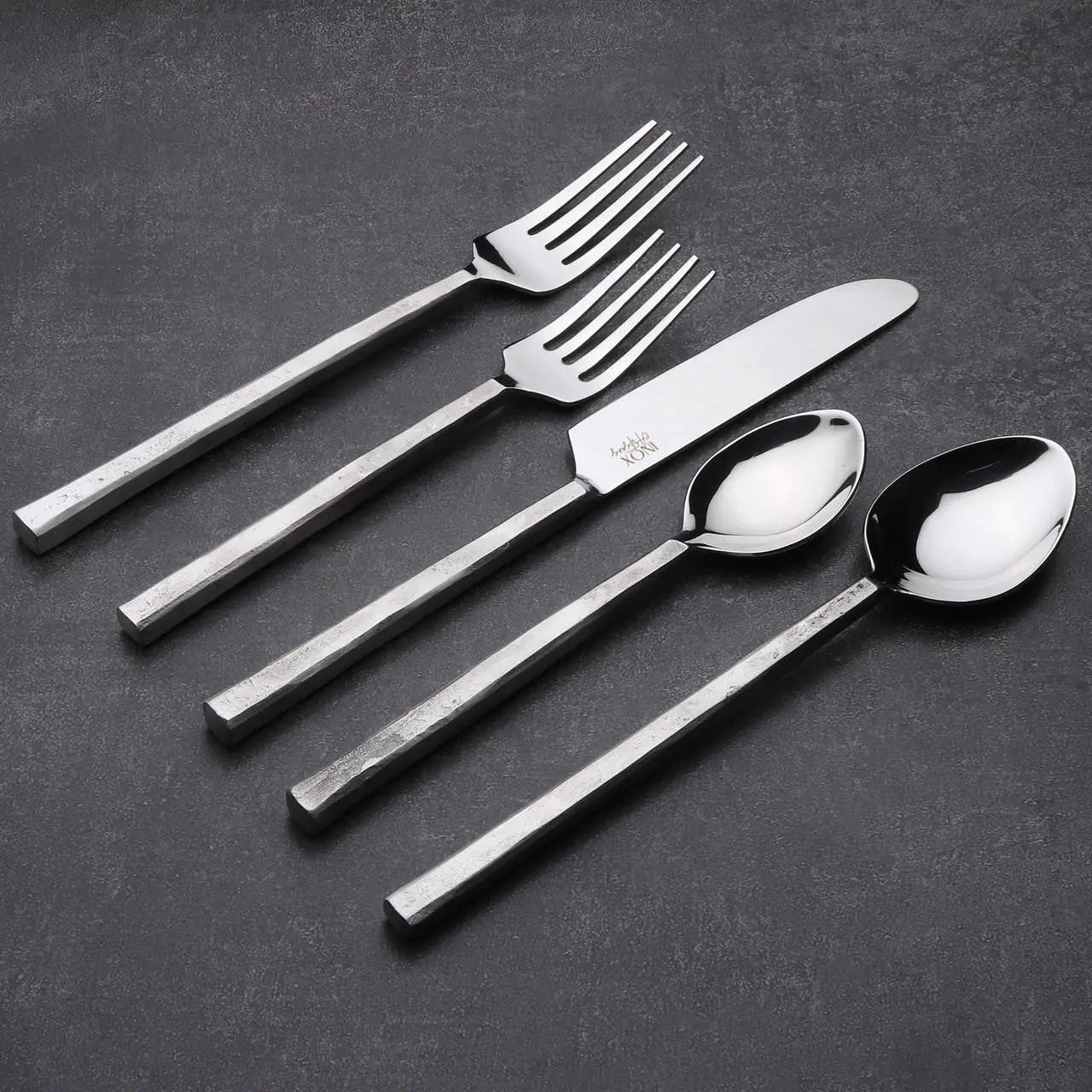 Jason Flatware, 5-Pc. Place Setting in Nascent Steel