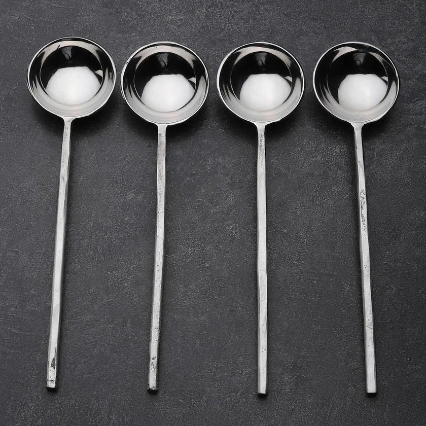 Huger Spoon Jason Sugar Spoon Set - Elegant 4 Piece Set – INOX Artisans