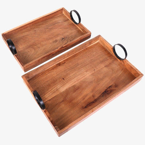 Denmark Acacia Wood Tray Tools for Cooks Artisanal Cutting Board