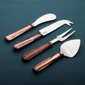 Maharaja Cheese Knives, Spreader & Fork Set