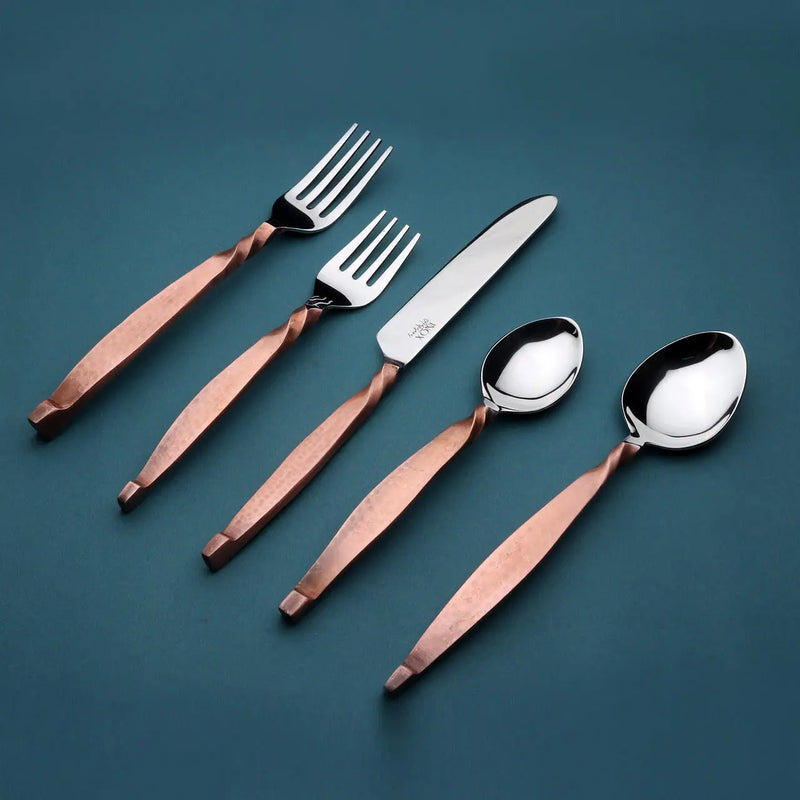 copper flatware set, flatware, flatware sets, HANDMADE FLATWARE, stainless flatware, stainless steel flatware,anniversary gift,christmas gift,christmas,coffee,farmhouse,flatware,gift for her,gift for home,handmade gift,hostess gift ,housewarming,gift,rustic,scoop,serveware,silverware,wedding favor
