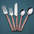 Urban Chiseled Copper, 5-Pc. Place Setting